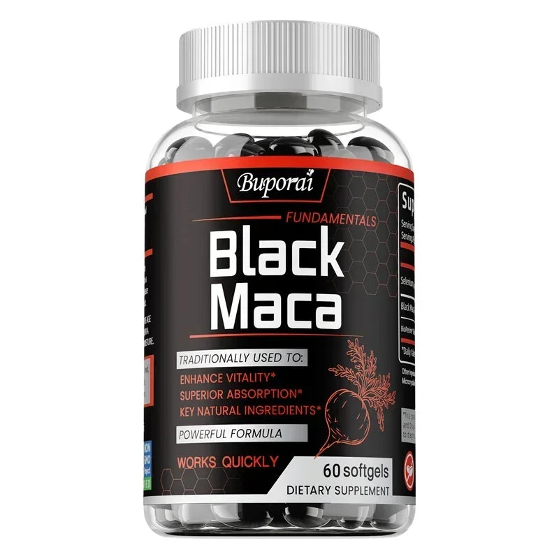 Black Maca – Natural Energy & Stamina Boost