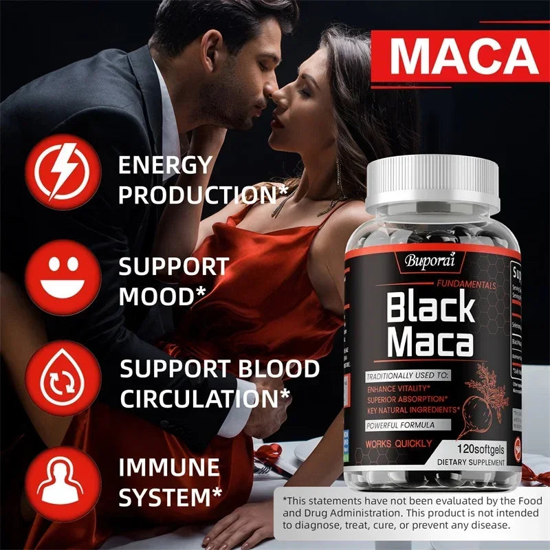 Black Maca – Natural Energy & Stamina Boost