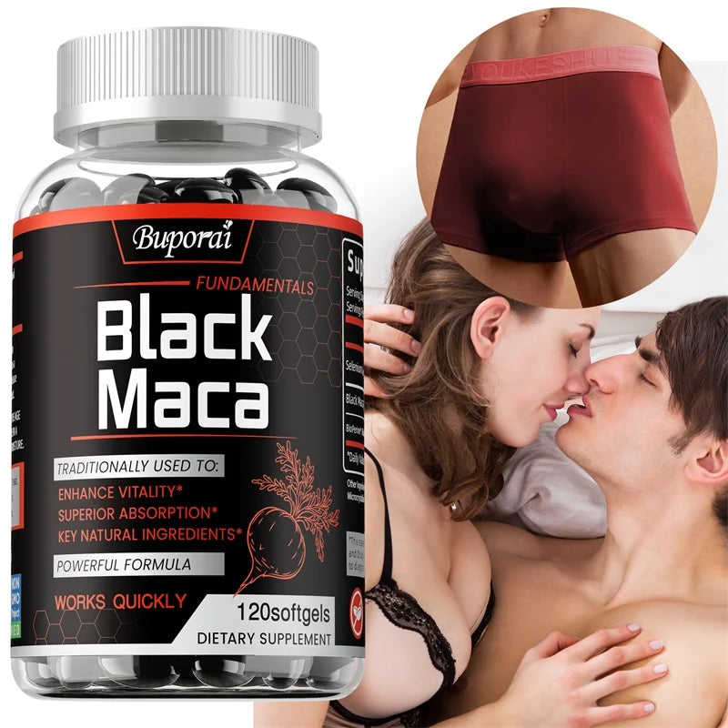 Black Maca – Natural Energy & Stamina Boost