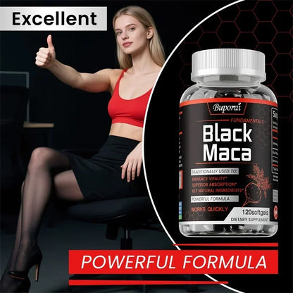 Black Maca – Natural Energy & Stamina Boost