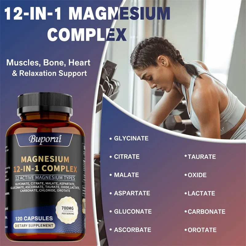 Magnesium for Muscle & Nerve Support