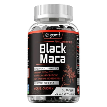 Black Maca – Natural Energy & Stamina Boost