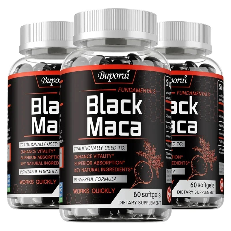 Black Maca – Natural Energy & Stamina Boost