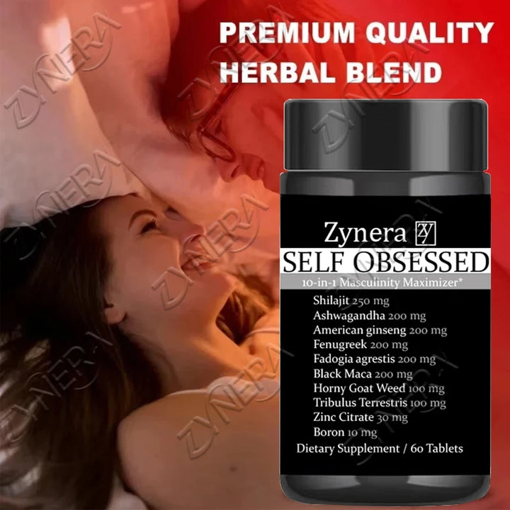 Blue Pills Male Max Energy Supplement with Natural Oyster Activator for Firmness |