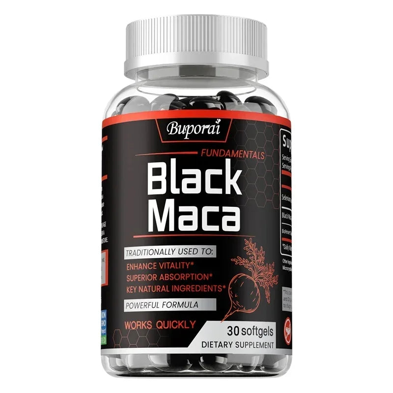 Black Maca – Natural Energy & Stamina Boost