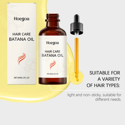 60ml Batana Hair Care Essential Oil Repair Damaged Strengthen Roots Anti-Breakage Oils Scalp Care For Men & Women Hair Care