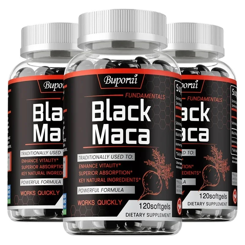 Black Maca – Natural Energy & Stamina Boost