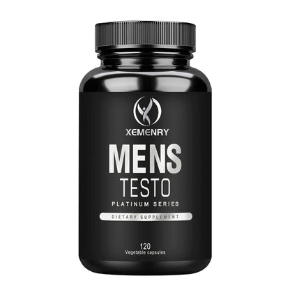 Men's Supplements - Reduces Fatigue, Enhances Male Function, Supports Muscle Growth, Vascular Function and Energy