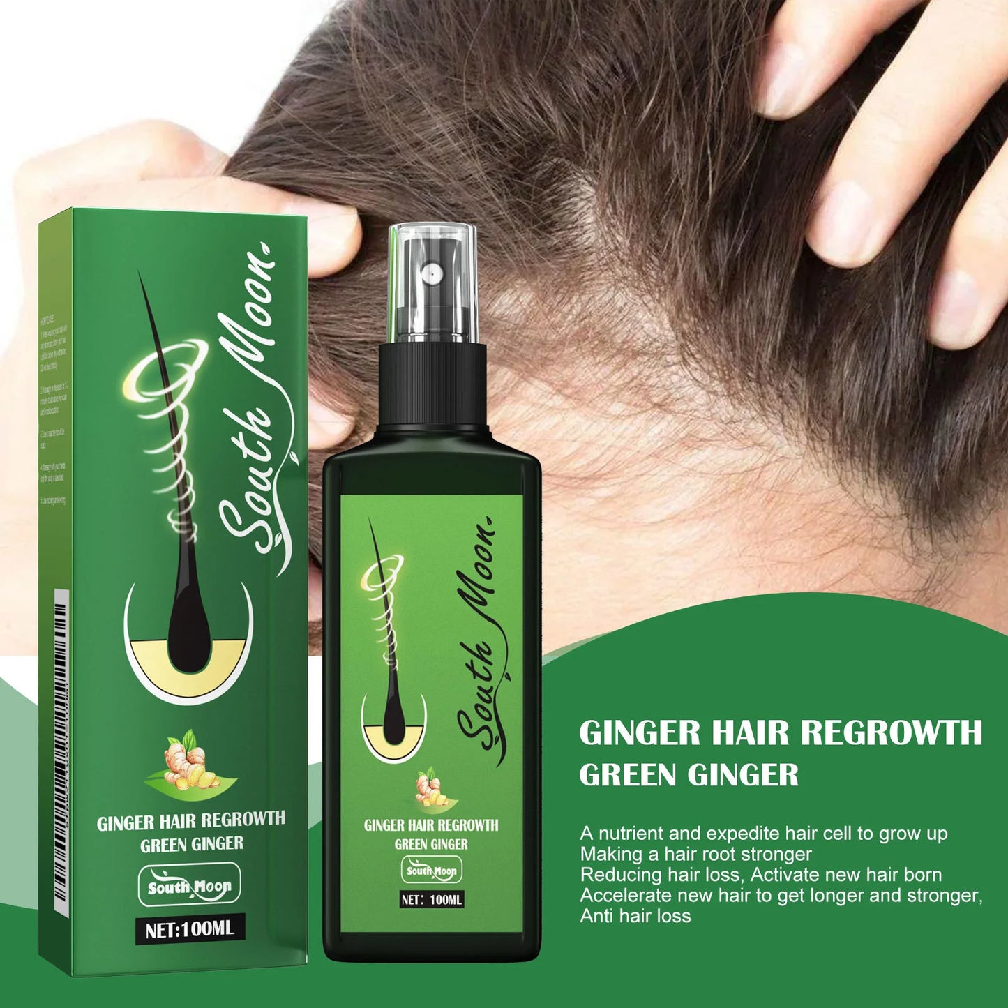 Ginger Root Hair Booster