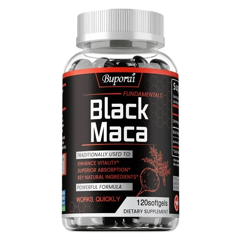 Black Maca – Natural Energy & Stamina Boost